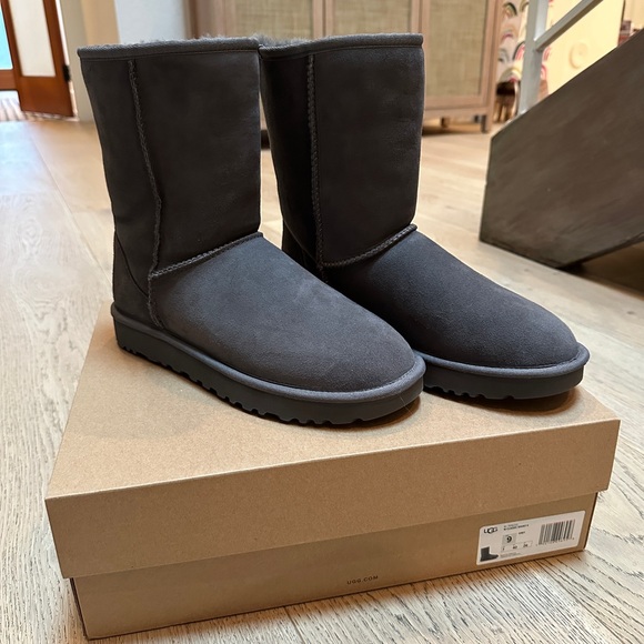 Women’s Classic Short II - Gray Ugg Boots - Picture 3 of 8